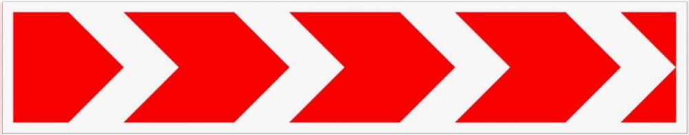 Дорожный знак 1.34.1 (500х615 мм) светодиодный